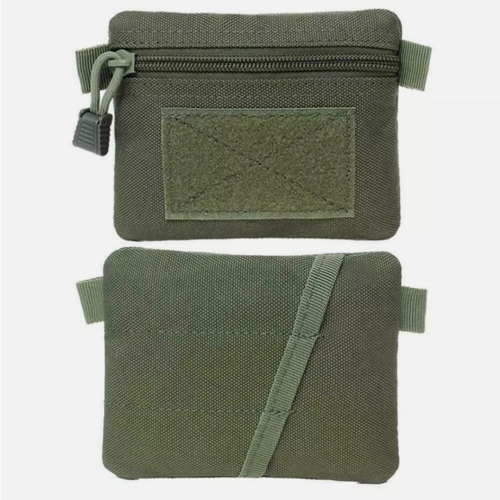 Waterproof Mini Wallet Tactical EDC Gear Coin Purse Key Card Holder Pocket Bags